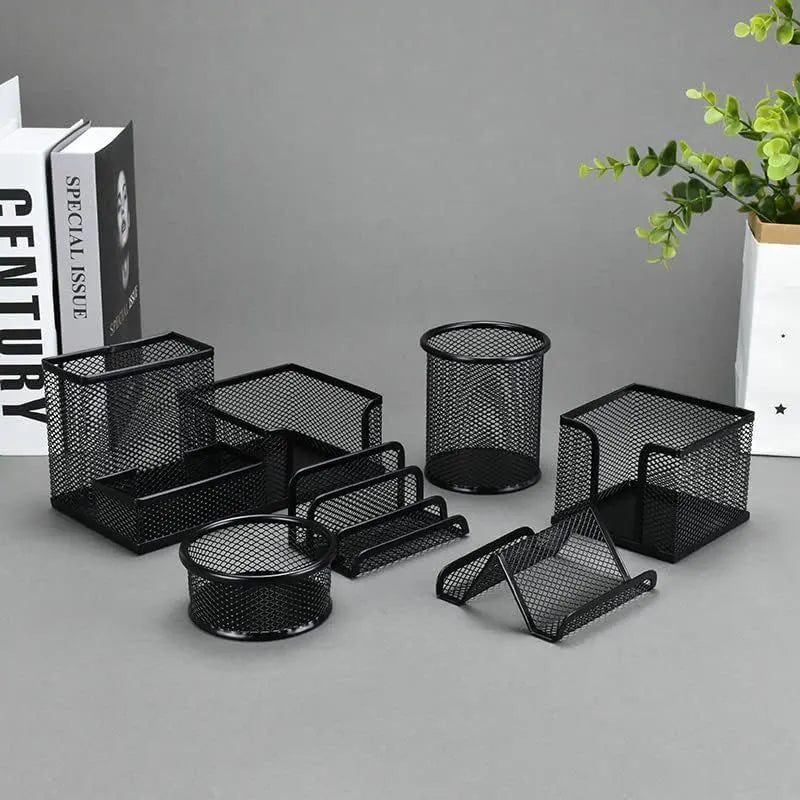 6-set Desk Organisers, Pen Holder for Stationeries & Pencils, Accessories - Image 3