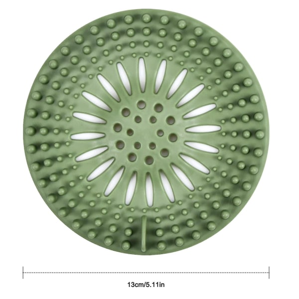 5-pack drain hair catcher, silicone hair stopper Bathtub drain filter, cover Hair trap, hair catcher_max - Image 2