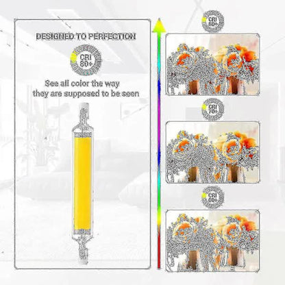 R7s LED Bulb 20W 118mm 3000lm Cool White 6000K, Dimmable 360 Degree Linear, Compatible with J118 400W Halogen - Image 3
