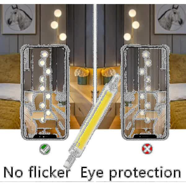 R7s LED Bulb 20W 118mm 3000lm Cool White 6000K, Dimmable 360 Degree Linear, Compatible with J118 400W Halogen - Image 4