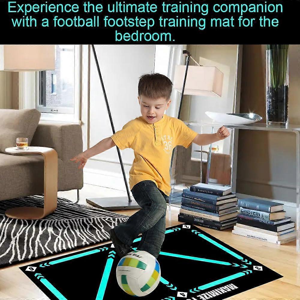 Football Training Mat Silent Step Mat 60x90cm - Image 4