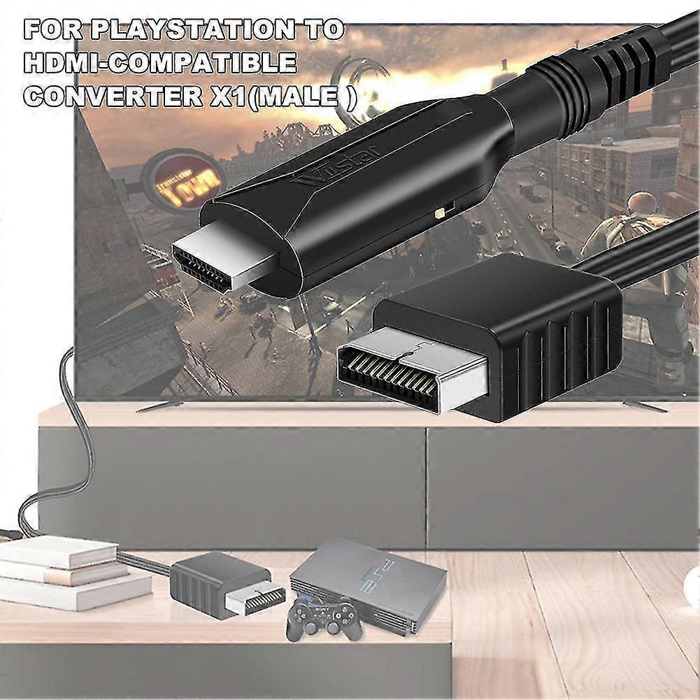 HDMI Cable Compatible with Playstation 2 PS2 HD Audio Video - Image 2