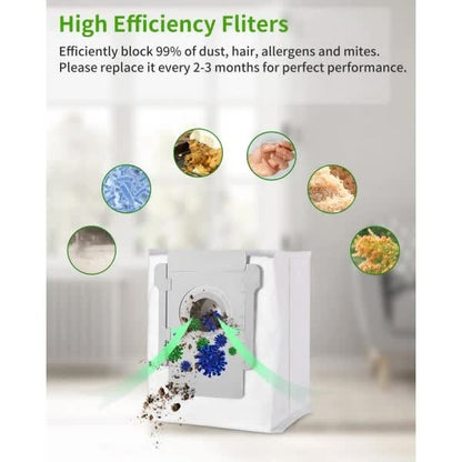 Vacuum Cleaner Bags Compatible with iRobot Roomba i7 i7+ i3 i3+ i4 i4+ i6, 10 Pack - Image 3
