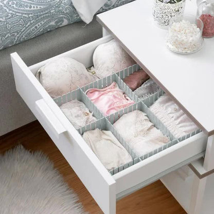 Customizable Drawer Dividers 16 Pack Gray Home Organization - Image 5