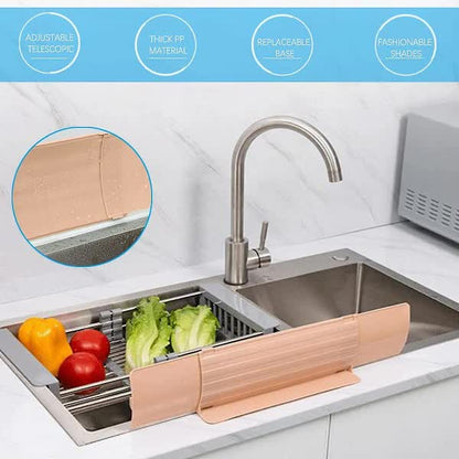Splash Guard for Sink with 6 Suction Cups, Compatible with Most Taps and Sinks - Image 5