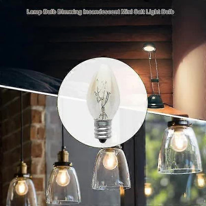 10W E12 C7 Filament Light Bulbs Warm White 10pcs 220-240V Compatible with Living Room Lamps - Image 5
