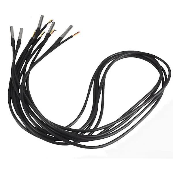 Digital Temperature Sensor Waterproof DS18B20 5pcs Thermal Cable -55 to +125℃ Compatible - Image 4