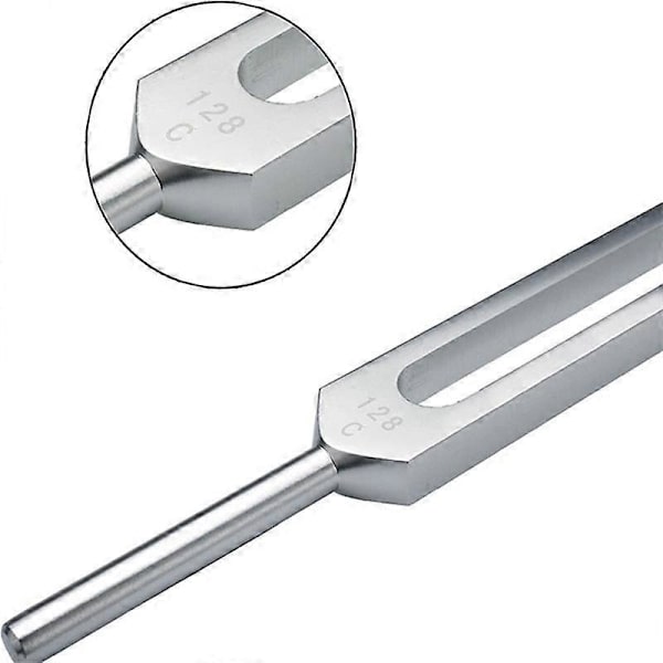 128 Hz Tuning Fork with Weight, Bio-Acoustic Tuning Fork Compatible with Therapy, 128 Hz Acoustic Sliding Tuning Fork - Image 3
