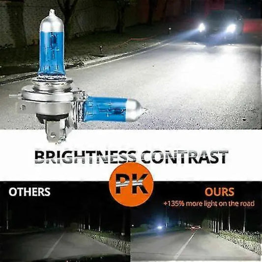 10x H7 Halogen Bulbs 100W 8500K Xenon White 12V Car Lamps - Image 3