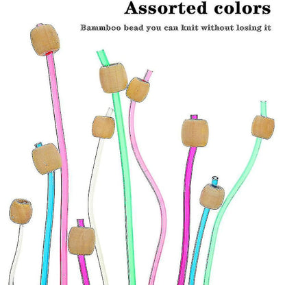 Tunisian Crochet Hook Set 23-Piece with Pearl and Carbonized Bamboo Hooks - Image 4