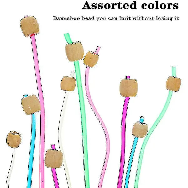 Tunisian Crochet Hook Set 23-Piece with Pearl and Carbonized Bamboo Hooks - Image 4