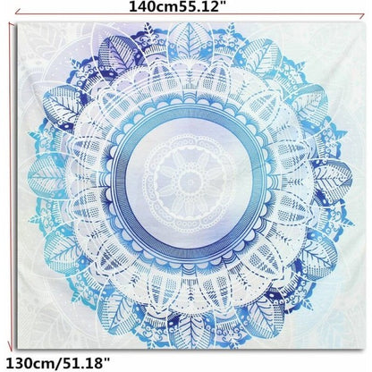 Mandala Wall Hanging Bedspread Bohemian Tapestry Throw Indian Dorm Decor Hasaki - Image 5