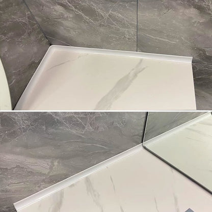 Self-adhesive sealing strip 2 m white compatible with bathtub shower sink wet room floor - Image 4