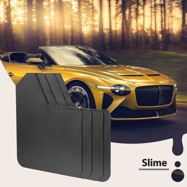 Universal Car Mud Flaps 4pcs Set for Pickup Van Truck with Screws - Image 4