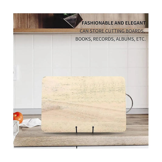 8 Inch Black Metal Plate Stand Holder for Picture, Decorative Plate, Book Compatible with Various Brands - Image 5