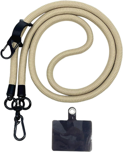 Thick Rope Phone Lanyard 10MM Mobile Strap Neck Holder Compatible with Apple Compatible with Samsung - Image 4