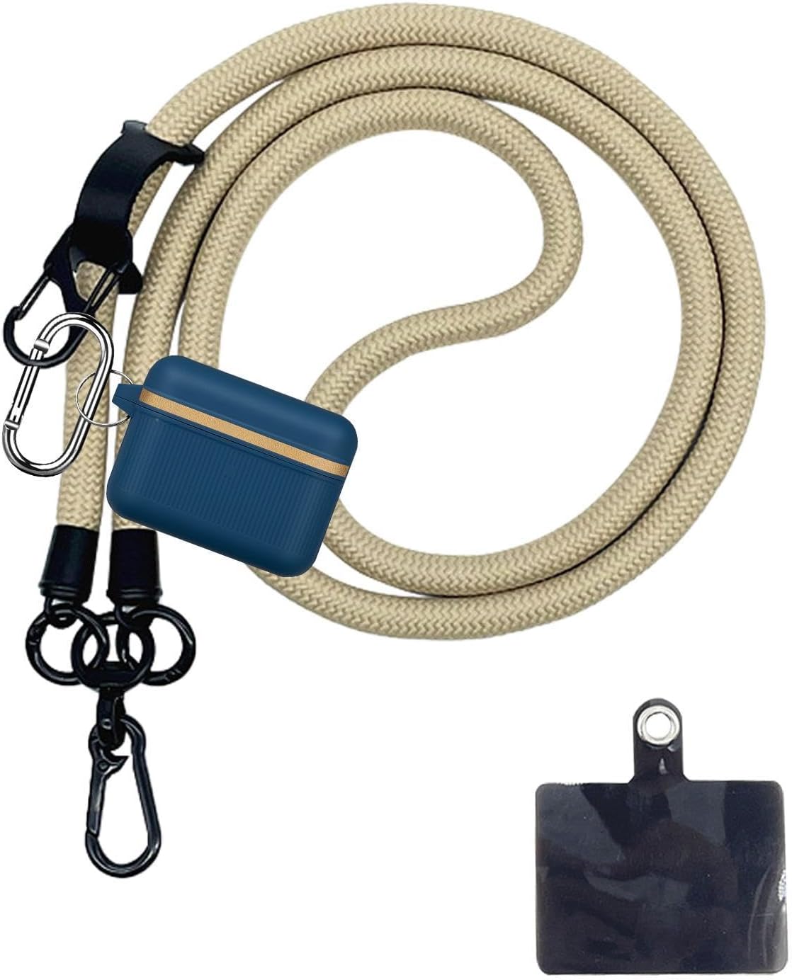 Thick Rope Phone Lanyard 10MM Mobile Strap Neck Holder Compatible with Apple Compatible with Samsung - Image 7