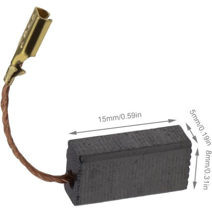 Carbon Brushes for Bosch Angle Grinder 15x8x5mm 20pcs Replacement Compatible Power Tool Repair Parts - Image 2