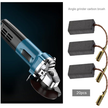 Carbon Brushes for Bosch Angle Grinder 15x8x5mm 20pcs Replacement Compatible Power Tool Repair Parts - Image 3