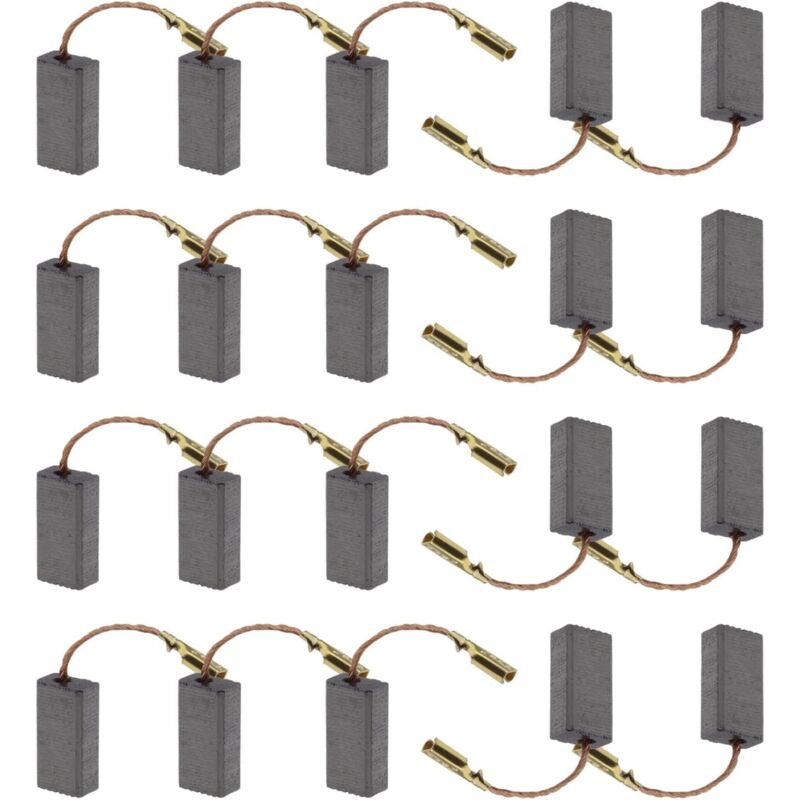 Carbon Brushes for Bosch Angle Grinder 15x8x5mm 20pcs Replacement Compatible Power Tool Repair Parts - Image 4