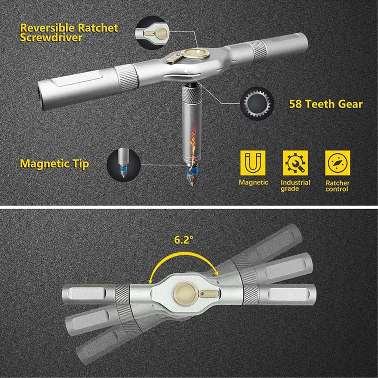 24-in-1 Magnetic Screwdriver Set, Multifunctional Tool Set for Home Repair - Image 6