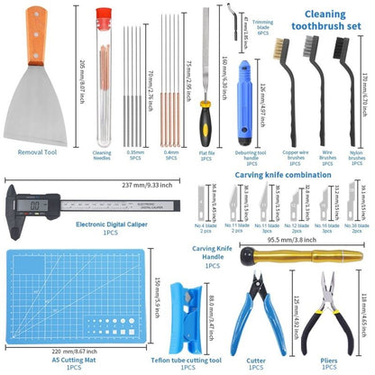 3D Printer Tools 3D Printer Spare Part 32 Parts 3D Printer Accessory Kit - Image 2