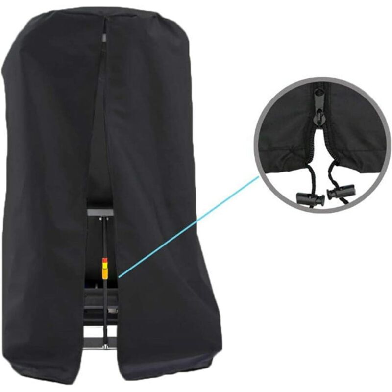 Treadmill Cover Foldable Treadmill Cover with Zipper, Dustproof Protection for Exercise Equipment Treadmill for Exercise 46 x 38 x - Image 2