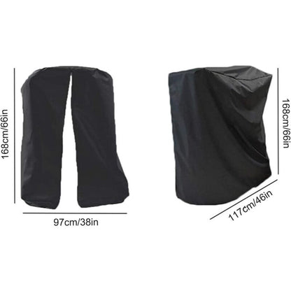 Treadmill Cover Foldable Treadmill Cover with Zipper, Dustproof Protection for Exercise Equipment Treadmill for Exercise 46 x 38 x - Image 4