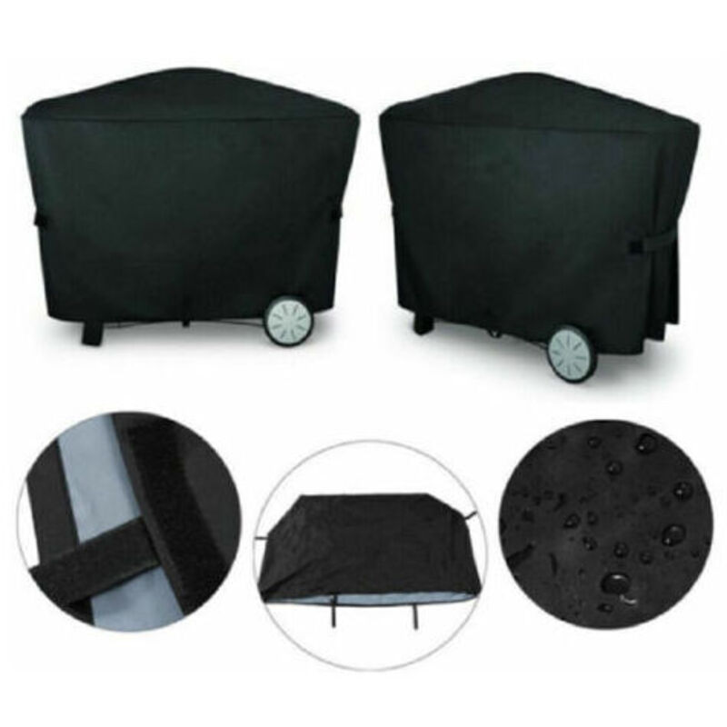 Weber Q3000 Q2000 Grill Waterproof Cover Outdoor Garden 112.4 x 64.1 x 95.6 cm - Image 4