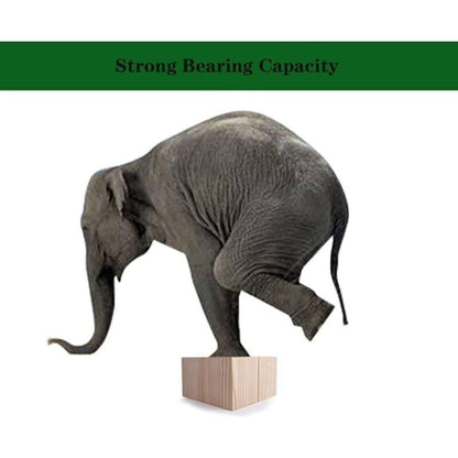 Wooden Furniture Risers 4-Pack 5x5x5cm for Desk Table Bed Lifting Feet Compatible with Multiple Brands - Image 3