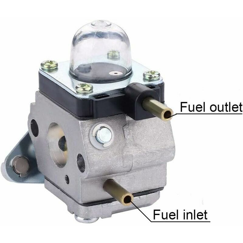 Mantis Tiller Parts Carburetor C1U-K54A with Air Filter Repower Kit for Mantis 2-Stroke 7222 7222E 7222M 7225 7230 7234 7240 7920 7924, - Image 4