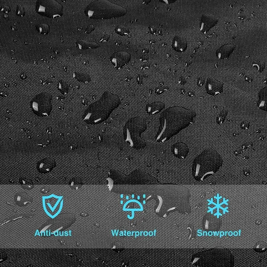 Awning Dust Cover, 3m Patio Awning Dust Cover Black Patio Awning Storage Cover, Waterproof Winter Protection, AAFGVC - Image 3