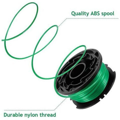 Pack of 6 spools of line for Black and Decker GL7033, GL8033, GL9035 grass trimmer, 6 m, - Image 5