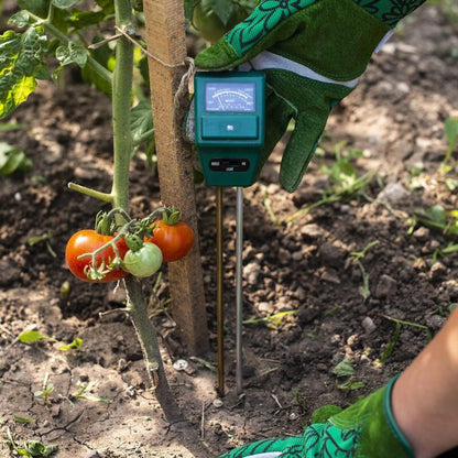 3-in-1 Soil pH Moisture Meter Test Kit for Flowers Grass Plant Garden Lawn with Probe - Image 3