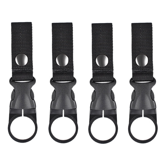 Carabiner Hook Water Bottle Holder 4 Pack Portable Hanging Bottle Carrier
