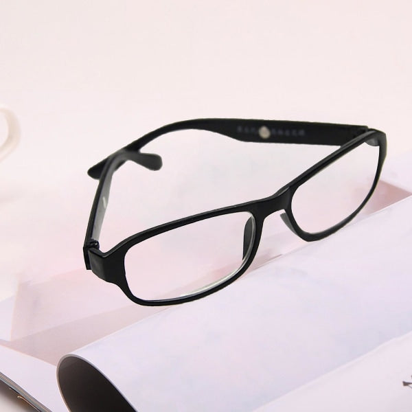 +4.5 to +6.0 Reading Glasses, Black Optical Frames Black 6 - Image 4