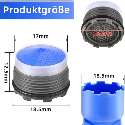 M18.5 Faucet Aerator 6-Pack External Thread Water Saver with 2 Aerator Keys - Image 5