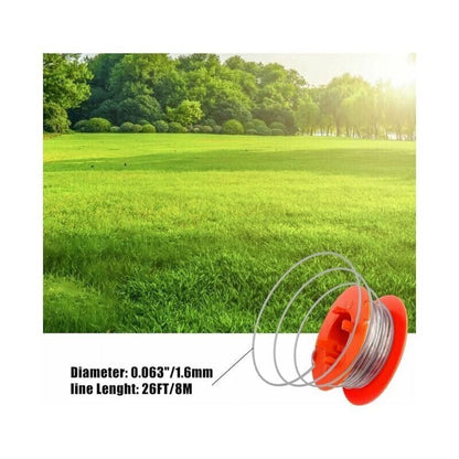Bosch Art 23 26 30 Trimmer Line Spool 8M x 1.6mm Compatible with Bosch Easytrim \u0026 Combitrim F016800175 3 Spools + 1 Cover - Image 2