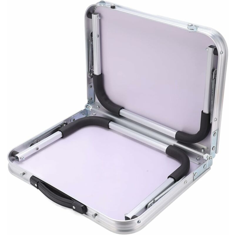 Aluminum Alloy Portable Folding Camping Table Ultra Light Compact Short Small Thickened - Image 4