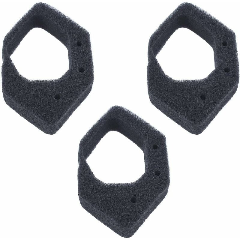 Air Filter 3Pcs Compatible with Honda GX25 GX25N GX25NT UMK425 ULT425 UMS425 HHT25S Lawn Mower Brushcutter 17211-Z0H-000 - Image 4
