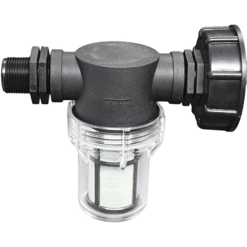 Rainwater Harvester Garden Hose Connector 1000L Tank Filter Adapter S60x6 3/4 Inch Male Thread - Image 2