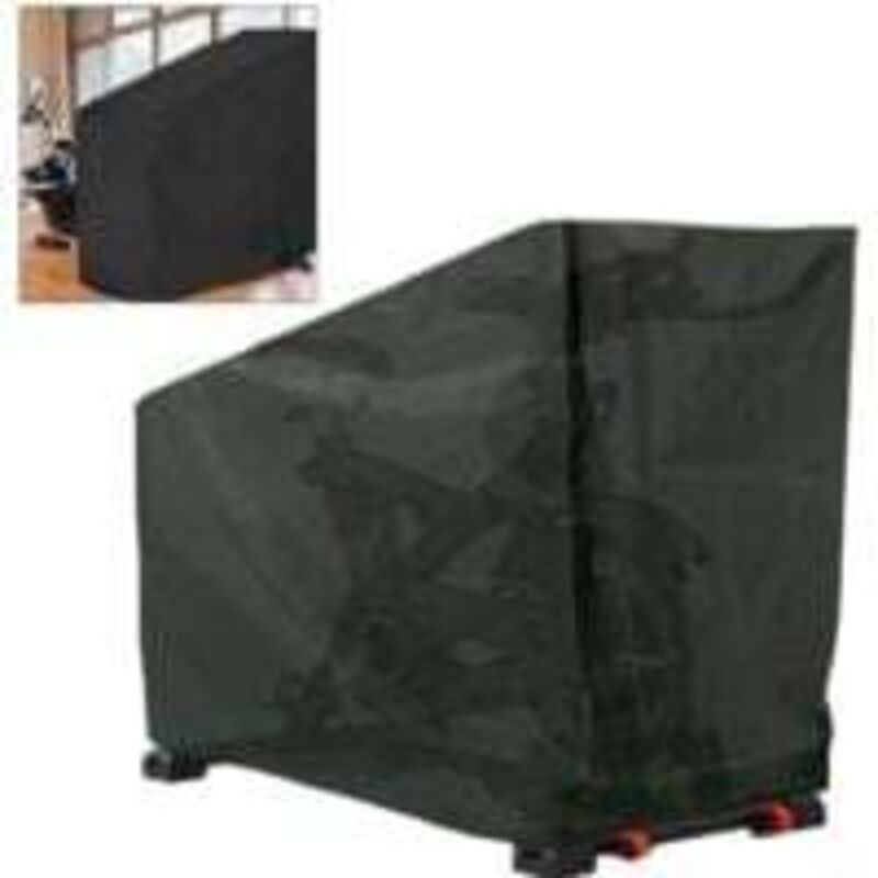Waterproof Exercise Bike Cover - 123 x 58 x 113/142 cm - Dustproof and Sunproof - for Outdoor Cycling - Image 3