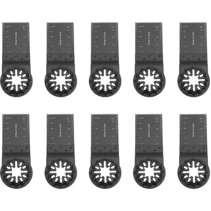 10pcs Oscillating Saw Blades, Oscillating Multitool Accessory Set, Universal Saw Blade for Dremel, Bosch, Makita, Fein
