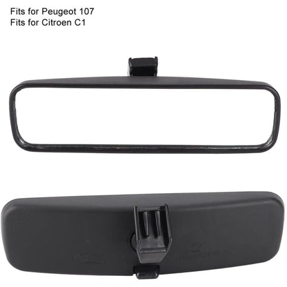 Rearview Mirror Compatible with Citroen C1 Peugeot 107 Toyota Aygo ABS 814842 - Image 3