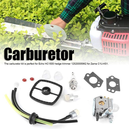 Echo HC1500 Hedge Trimmer Carburetor 12520005962 for Zama C1U-K51, Hedge Trimmer Accessory Kit - Image 2