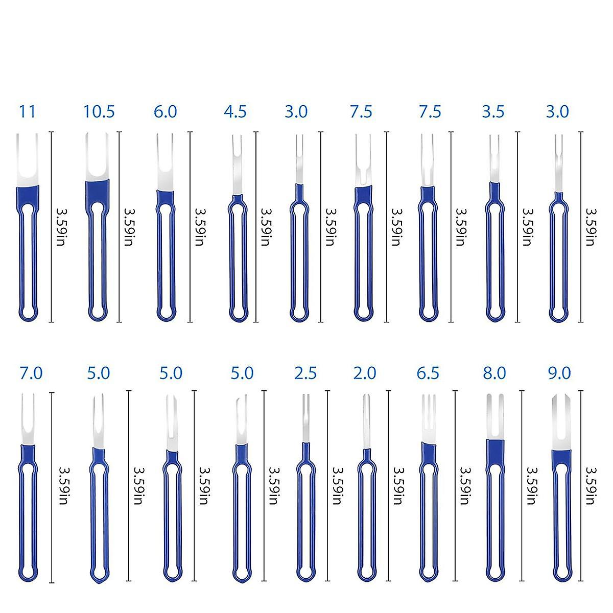 36 Piece Terminal Removal Tool Kit, Pin Extractor, Terminal Stripping Kit, Electrical Cable Connector - Image 4