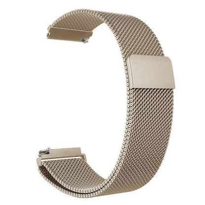 Stainless Steel Milanese Magnetic Watch Band for Garmin venu 2/venu SQ/venu 2S Venu Vintage Gold