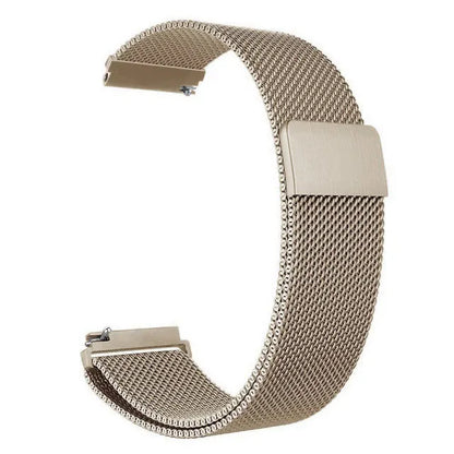 Stainless Steel Milanese Magnetic Watch Band for Garmin venu 2/venu SQ/venu 2S Venu Vintage Gold