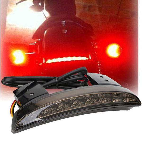 Motorcycle Mount XL883 1200 LED Tail Light Rear Black - Image 3