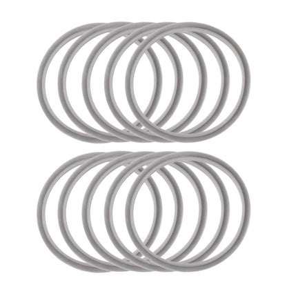10-Pack Silicone O-Ring Seals for Nutribullet 600 Pro 900 Series Gray 85g - Image 5